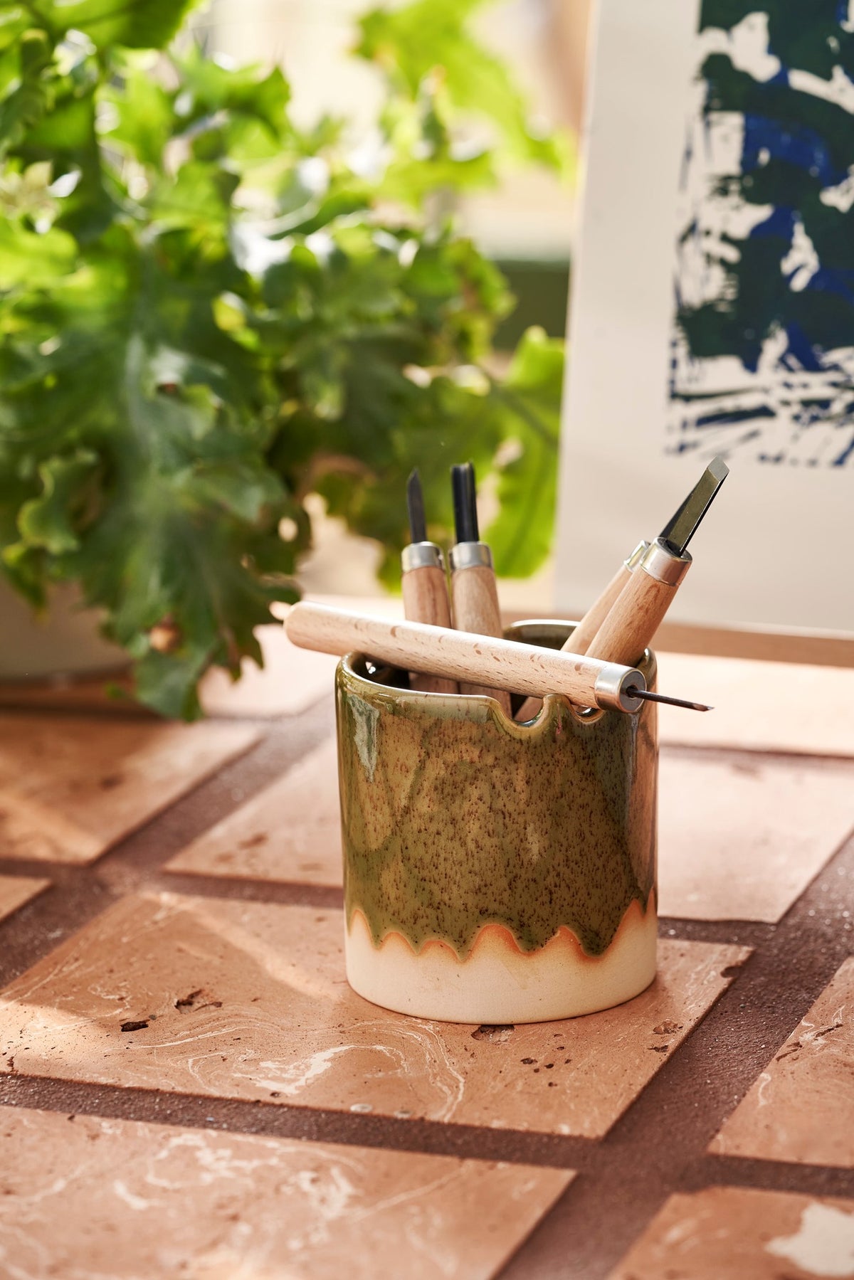 Linocut carving set