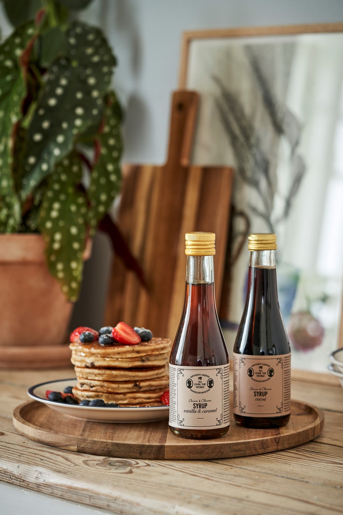 Vanilla caramel syrup