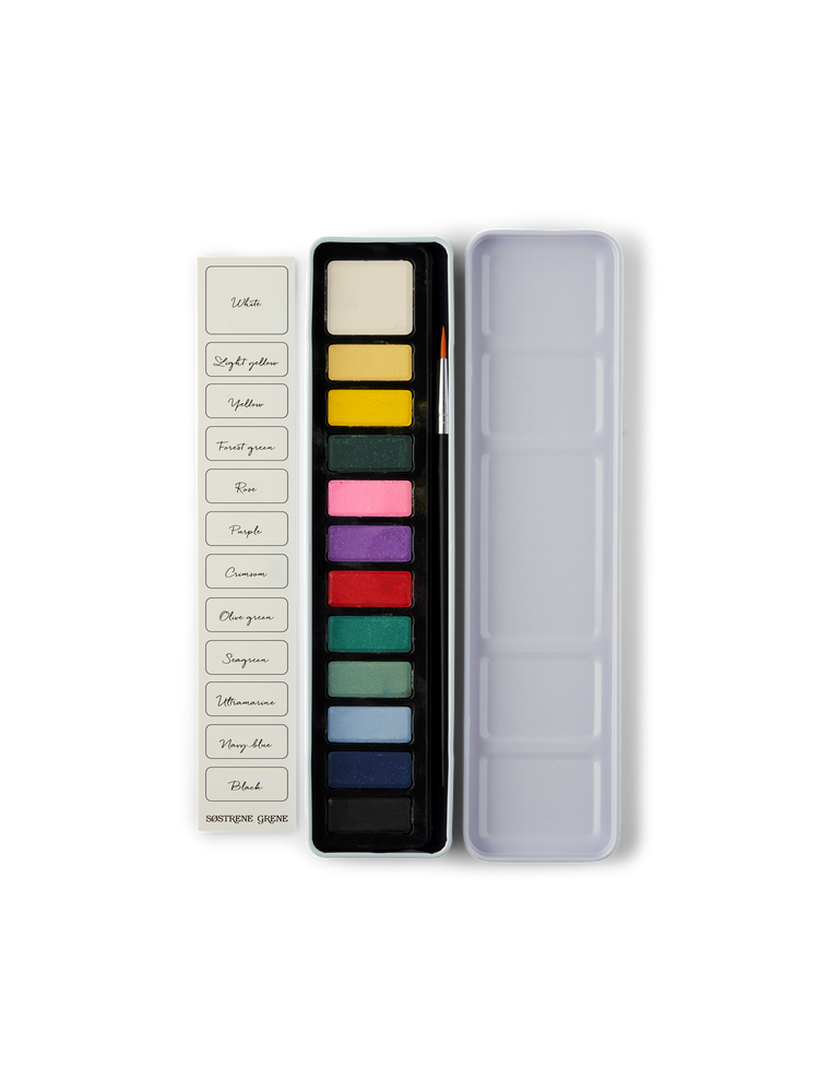 Watercolour paint set