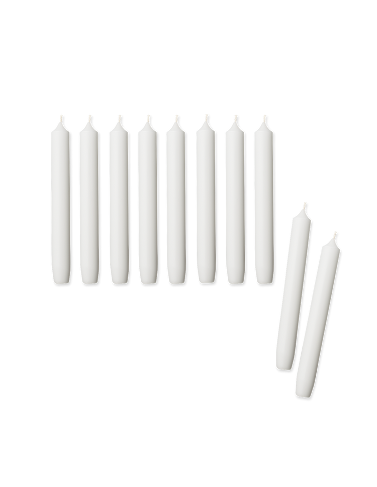 Taper candles 19 cm 10 pcs
