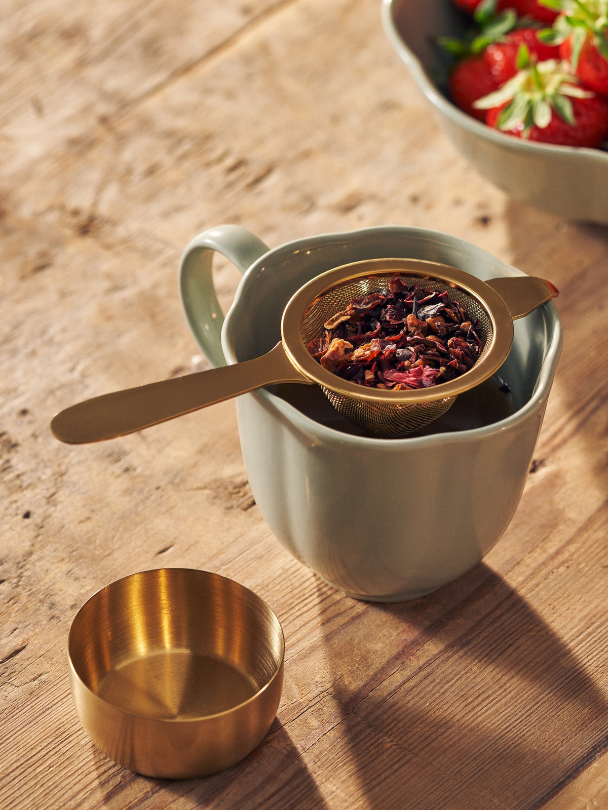 Tea strainer set