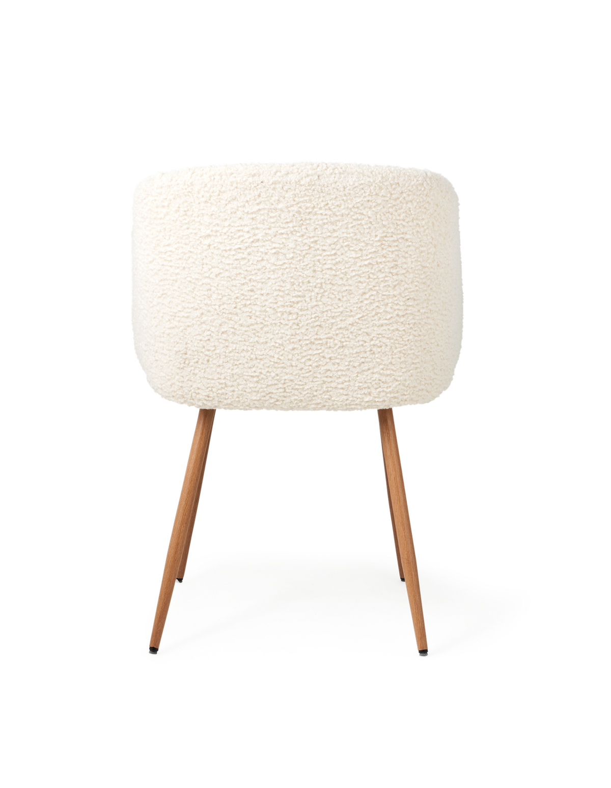 ANNA Teddy fabric dining chair with arm rest