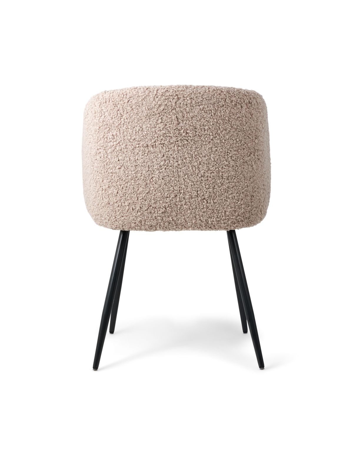 ANNA Teddy fabric dining chair with arm rest
