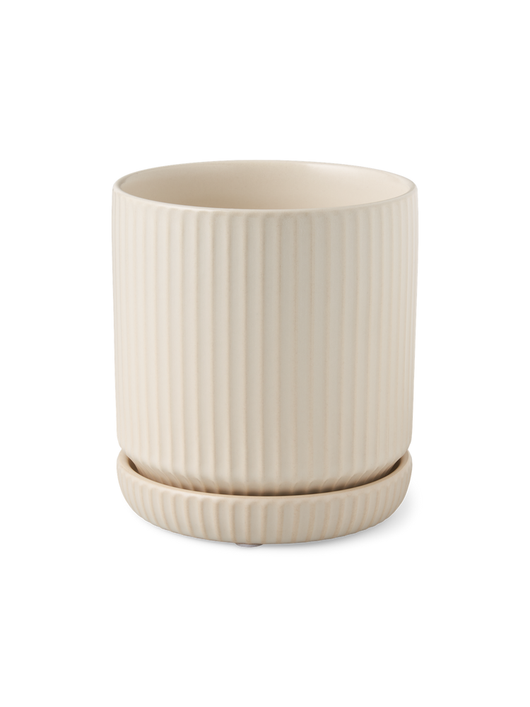 Flowerpot with saucer