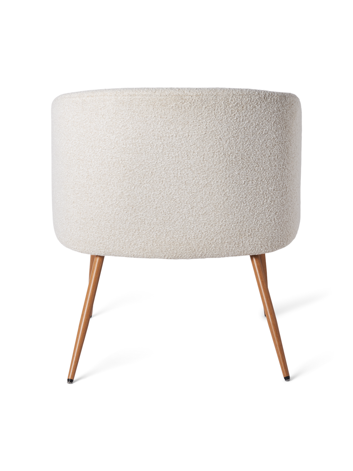 Bouclé lounge chair