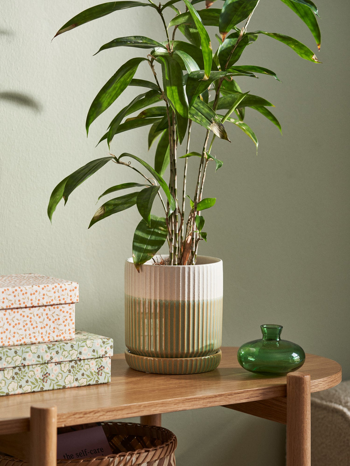 Flowerpot with saucer