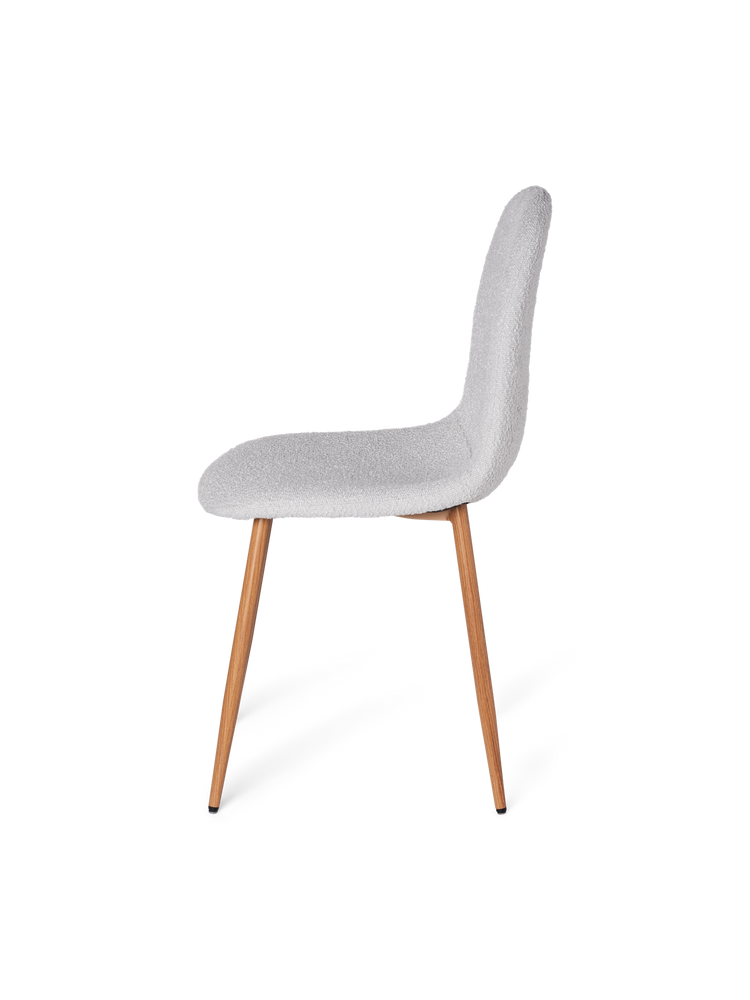 CLARA Bouclé dining chair
