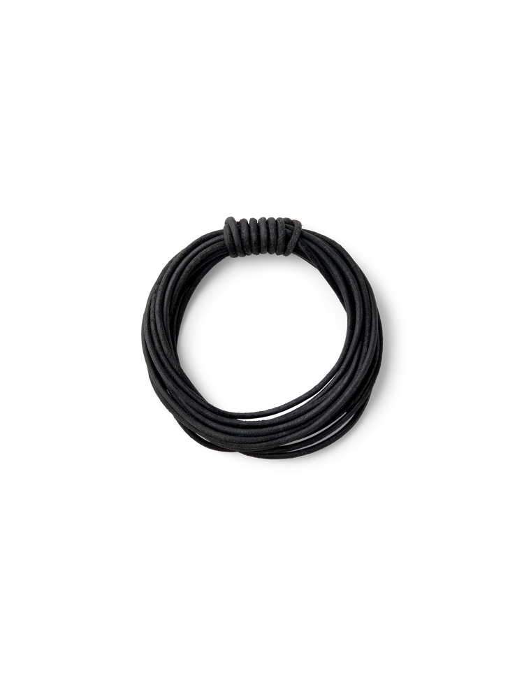 Buffalo leather cord