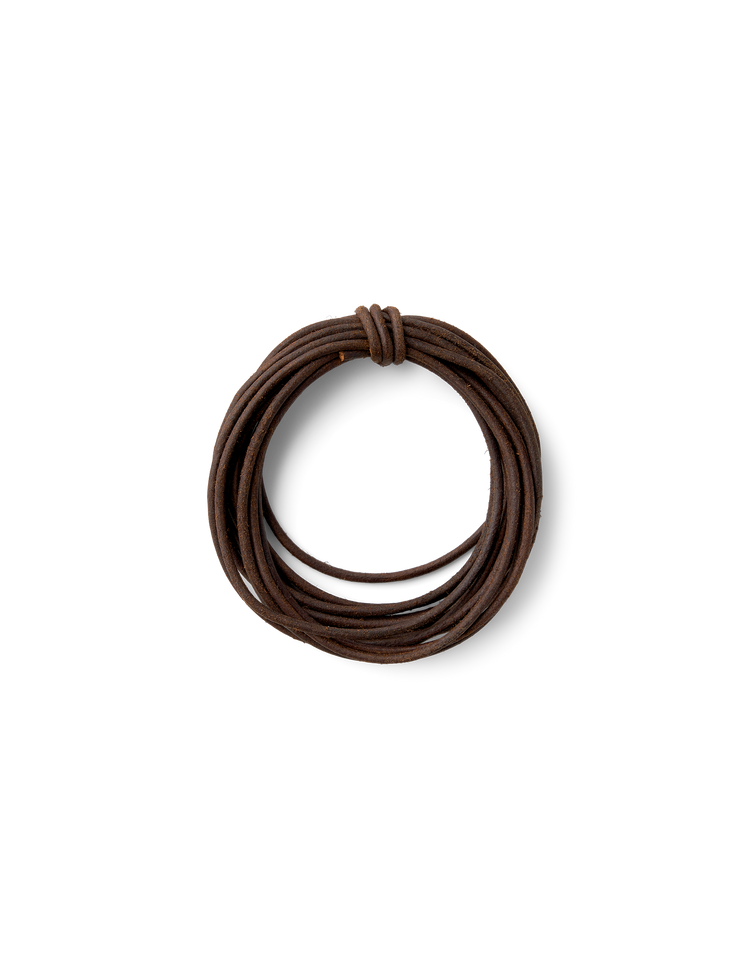 Buffalo leather cord
