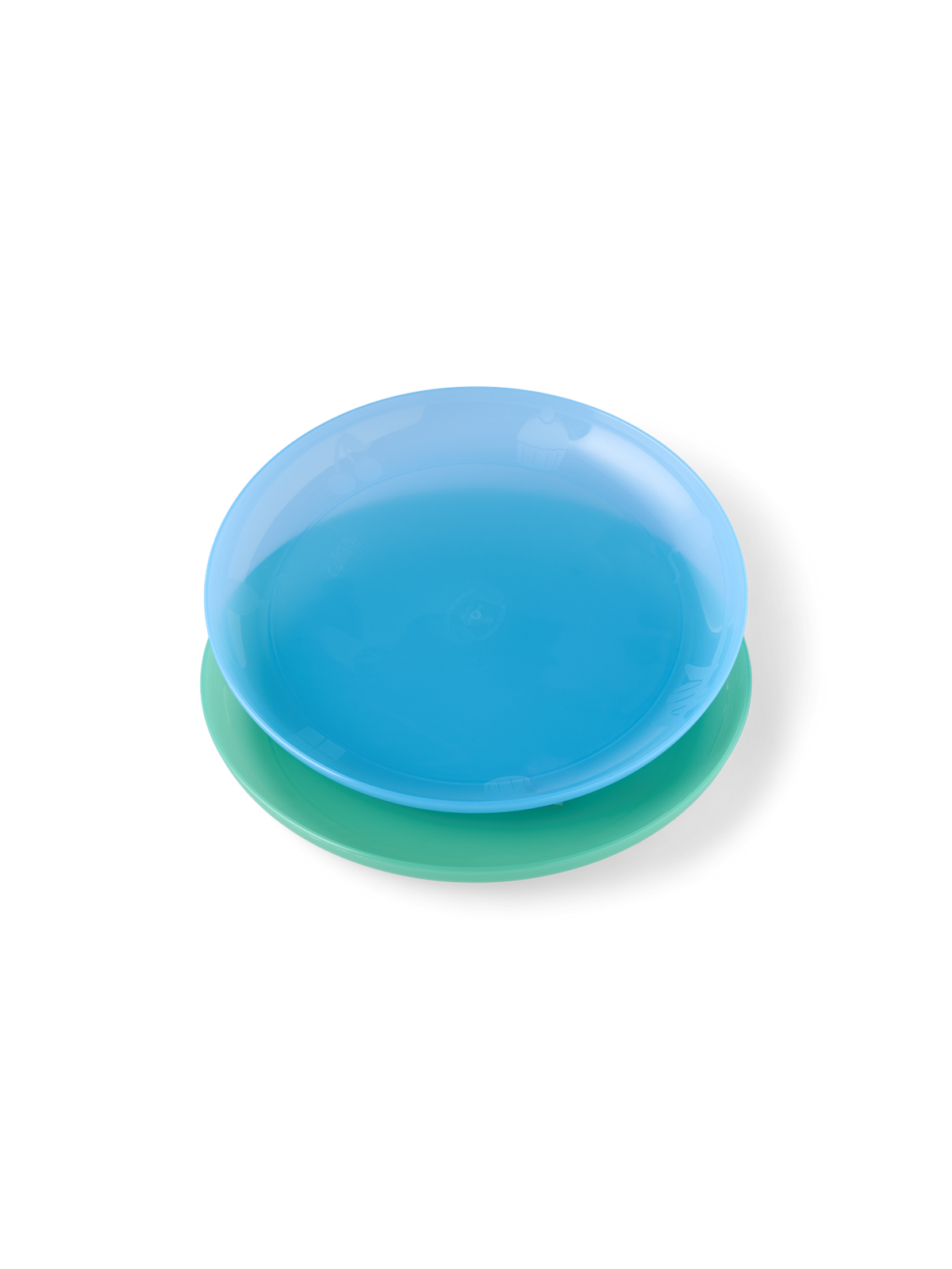 Reusable plastic plates for children