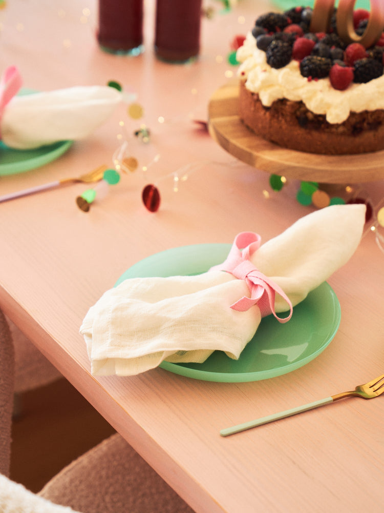 Reusable plastic plates for children