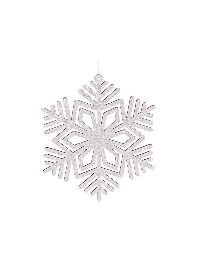 Hanging snowflake Ø18