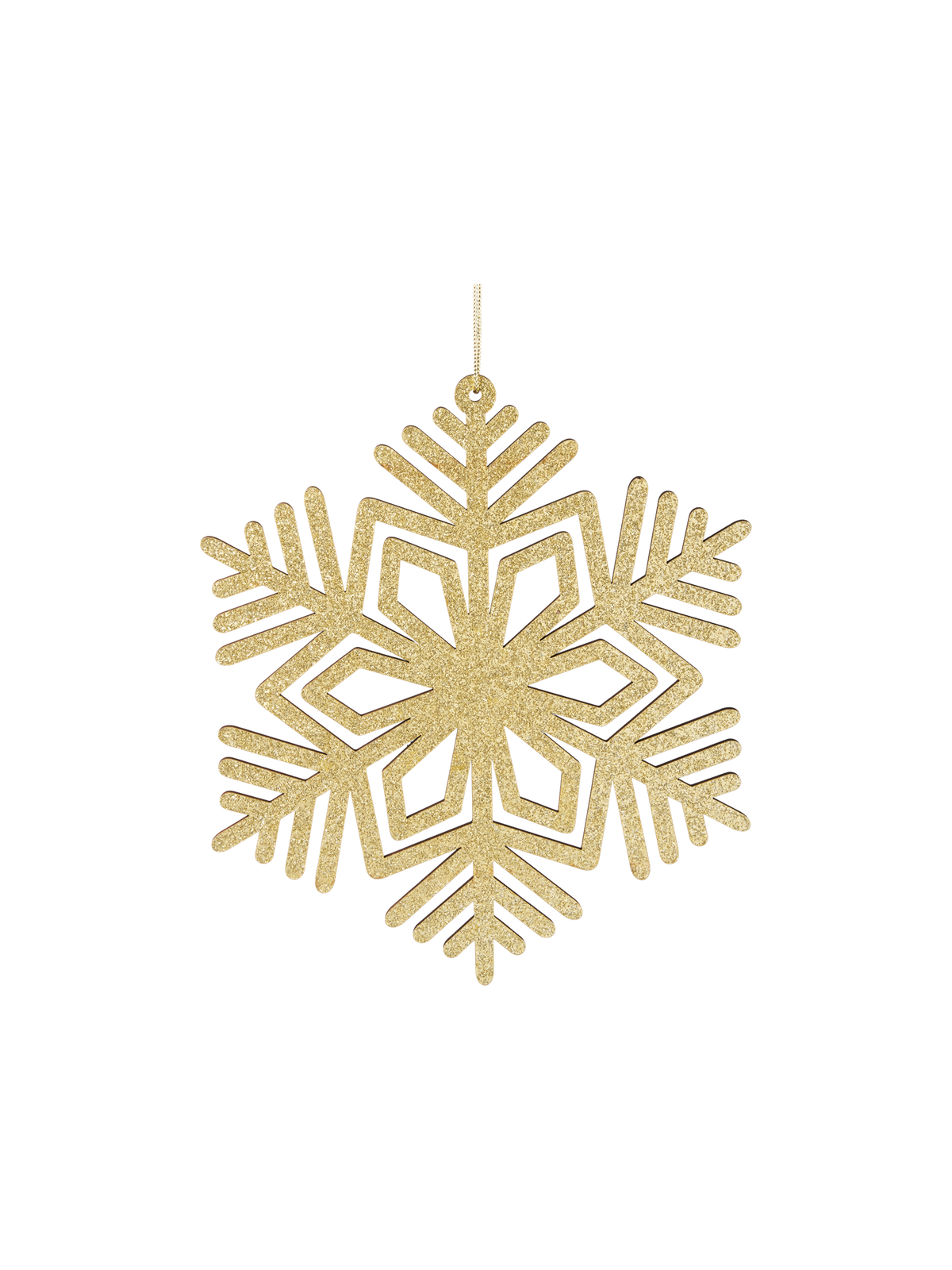Hanging snowflake Ø18