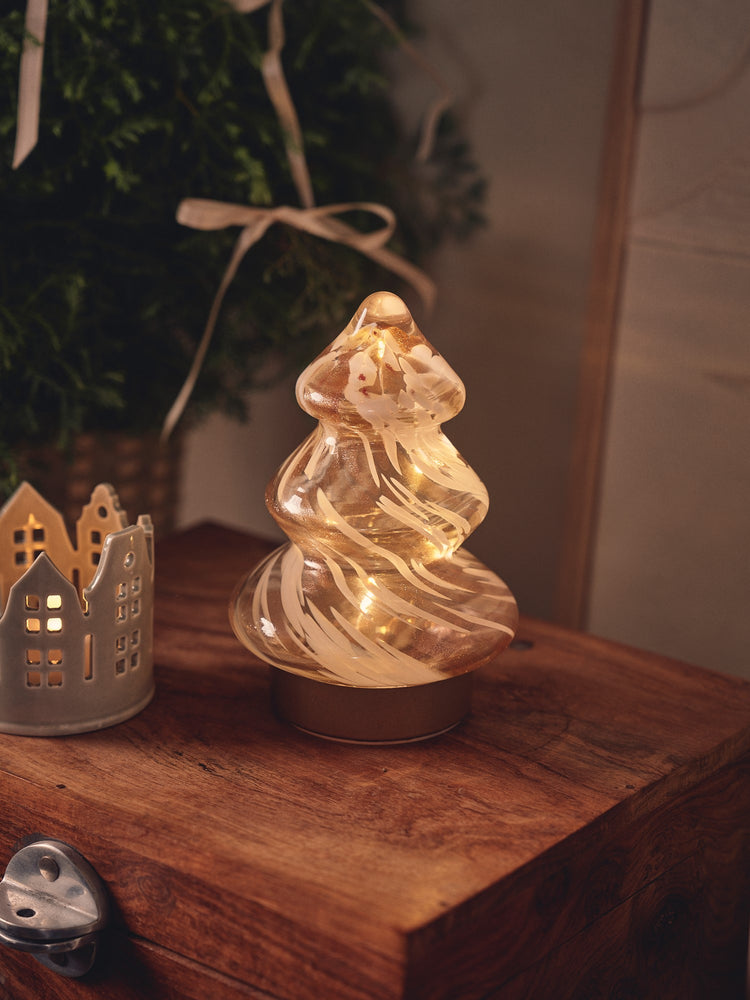 Decorative tree with LED