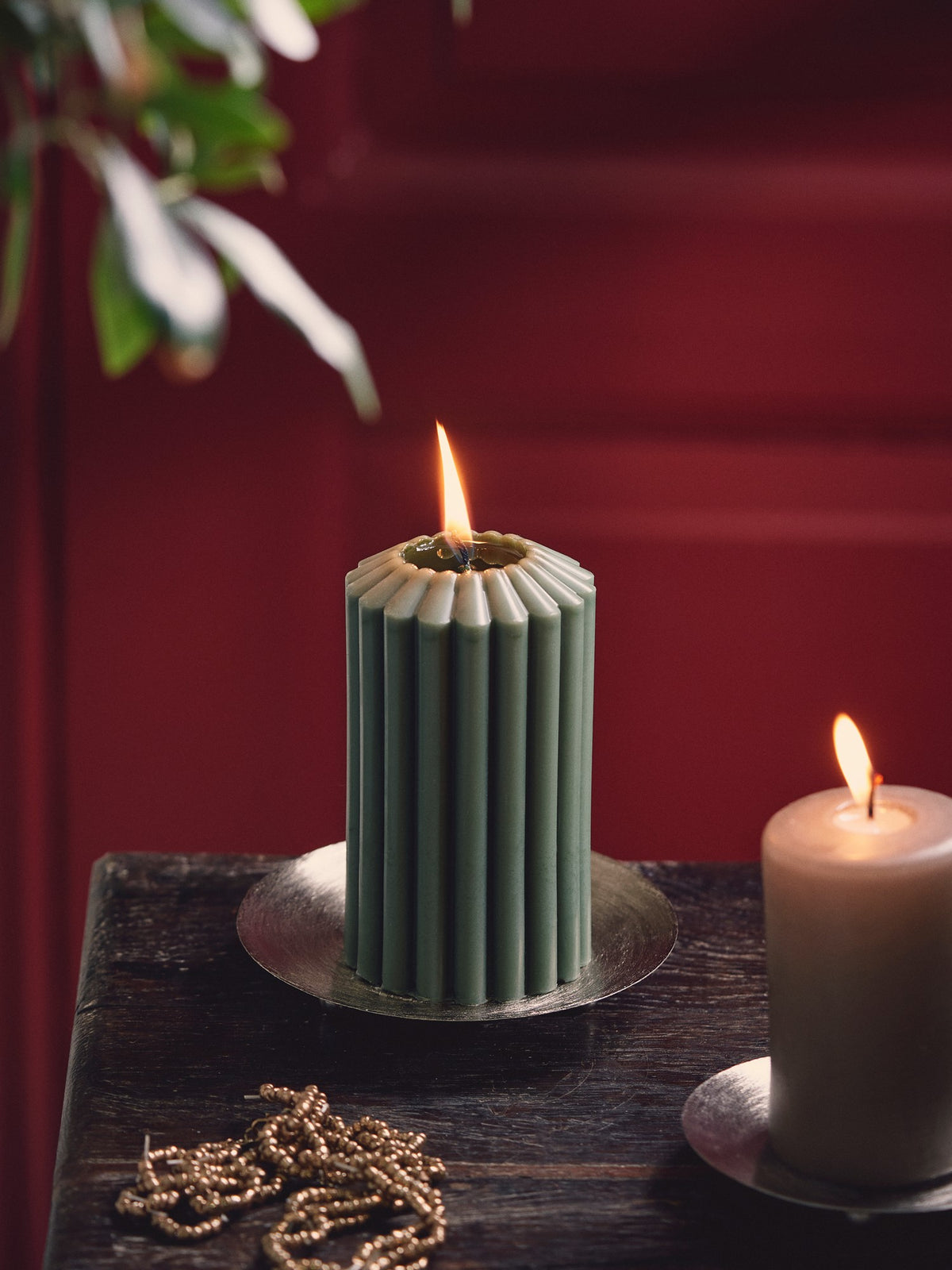 Candleholder with spike