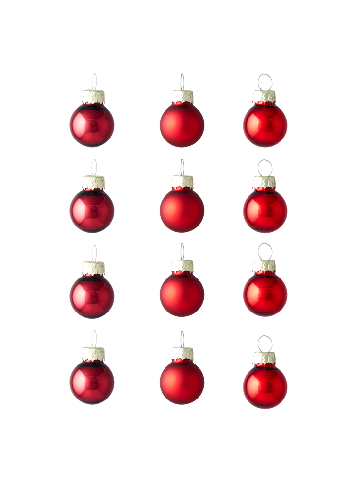 Mini Christmas baubles