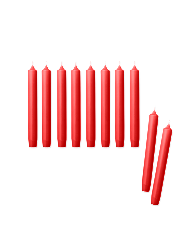 Taper candles 19 cm 10 pcs