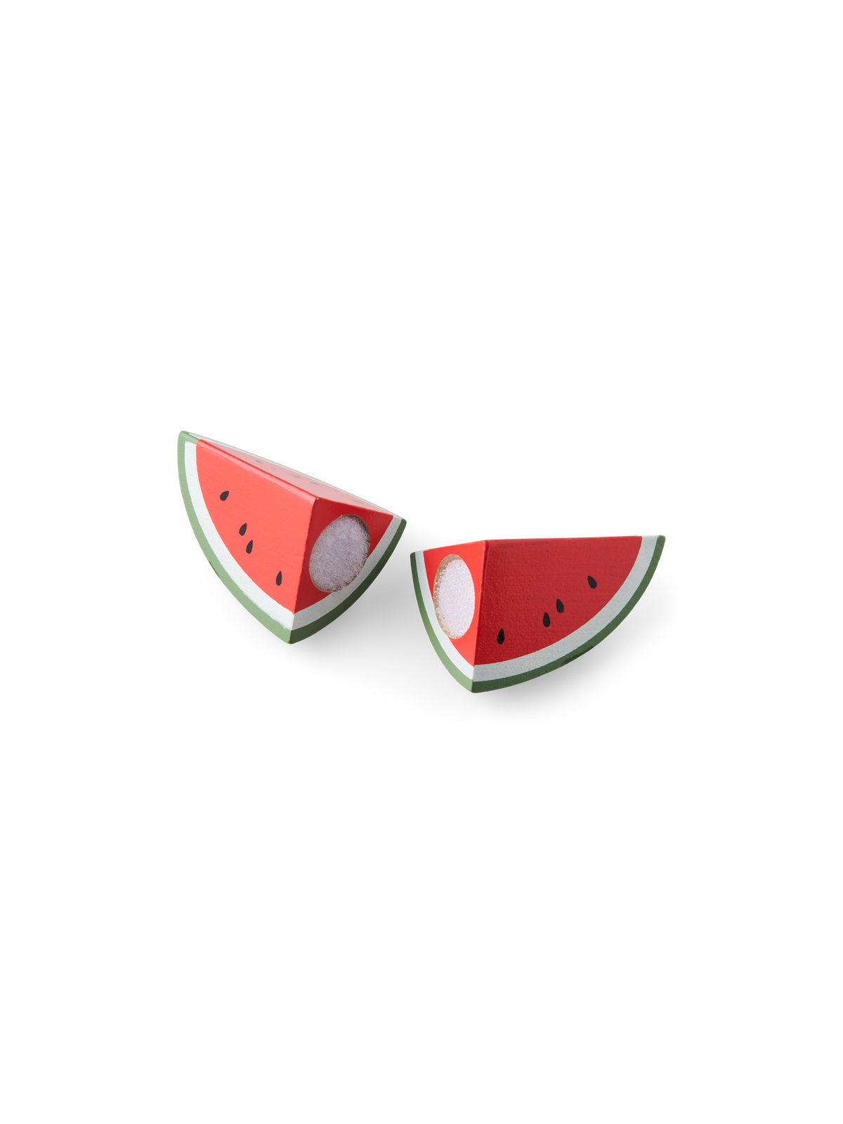 Wooden toy watermelon