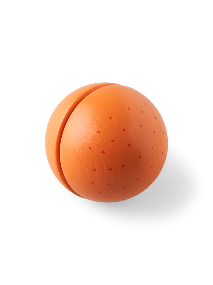 Wooden toy orange