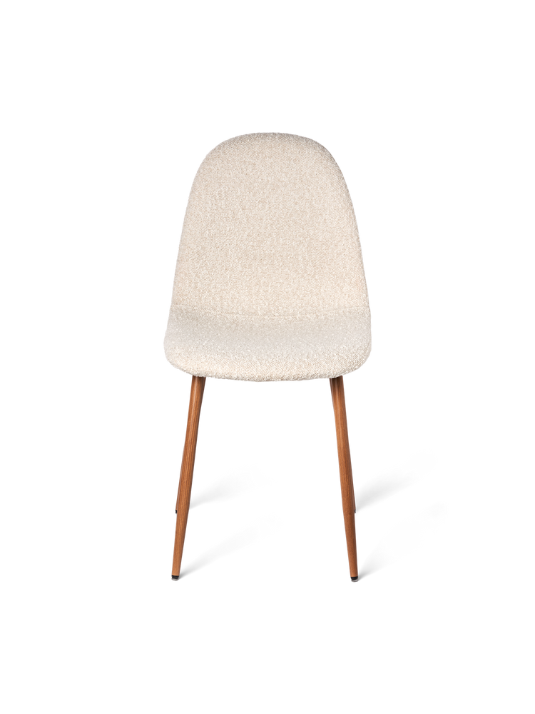 CLARA Bouclé dining chair