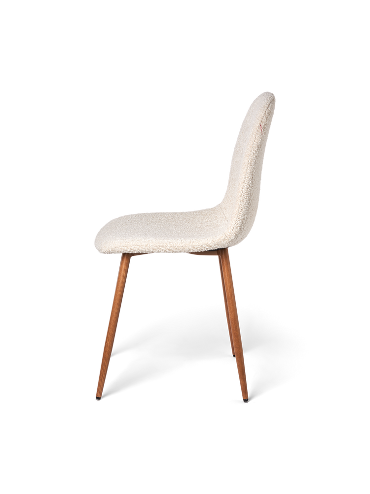 CLARA Bouclé dining chair