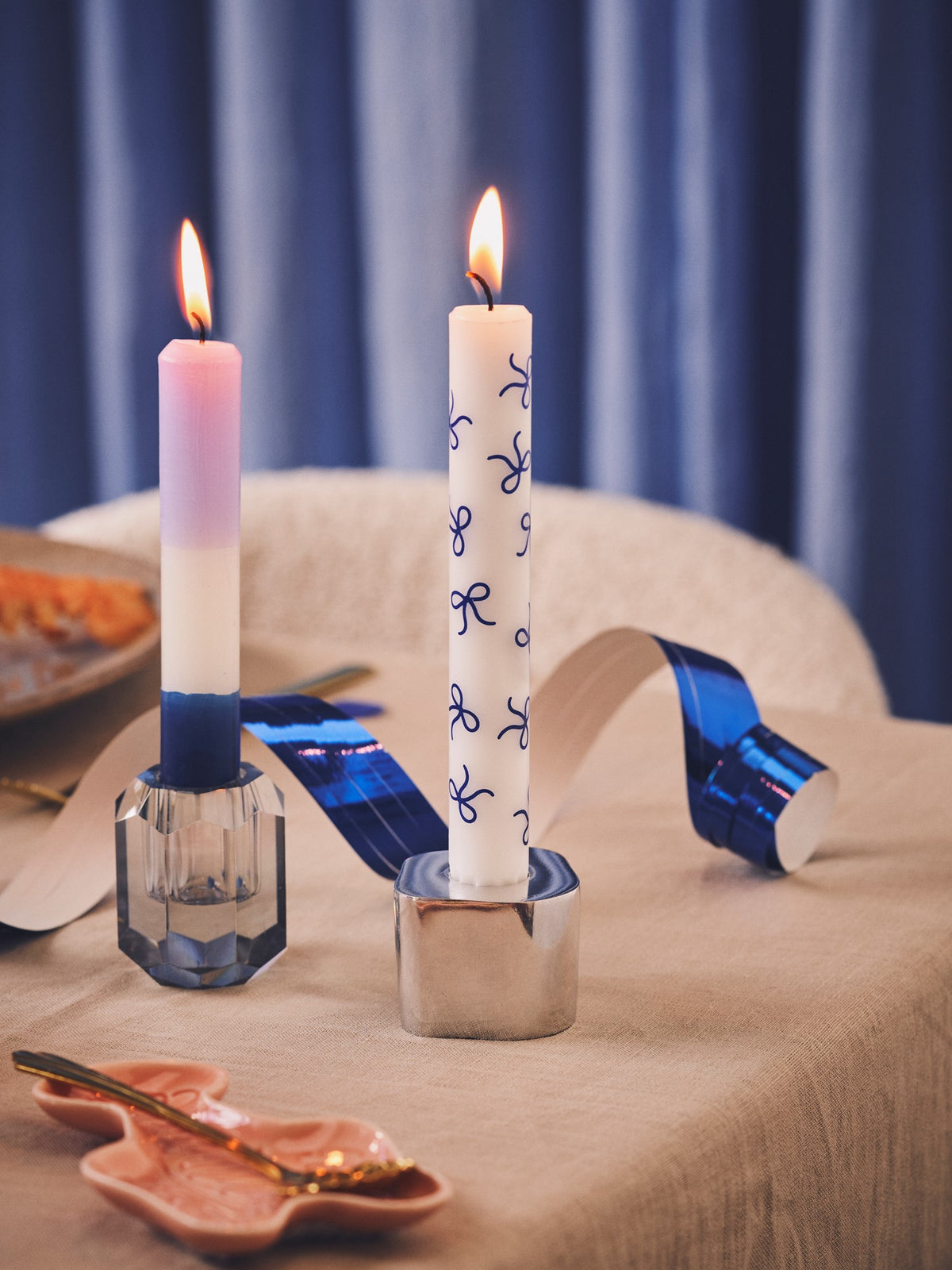 Candles with design 19 cm