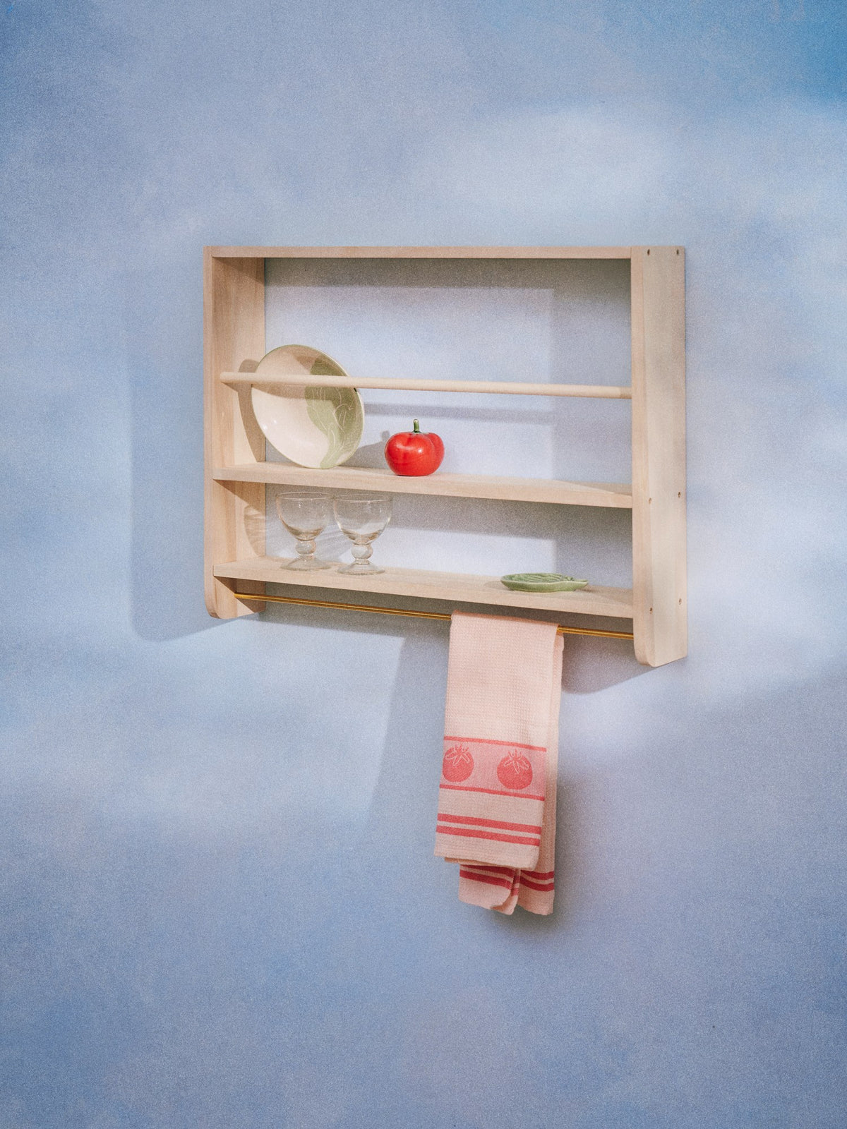 Plate shelf