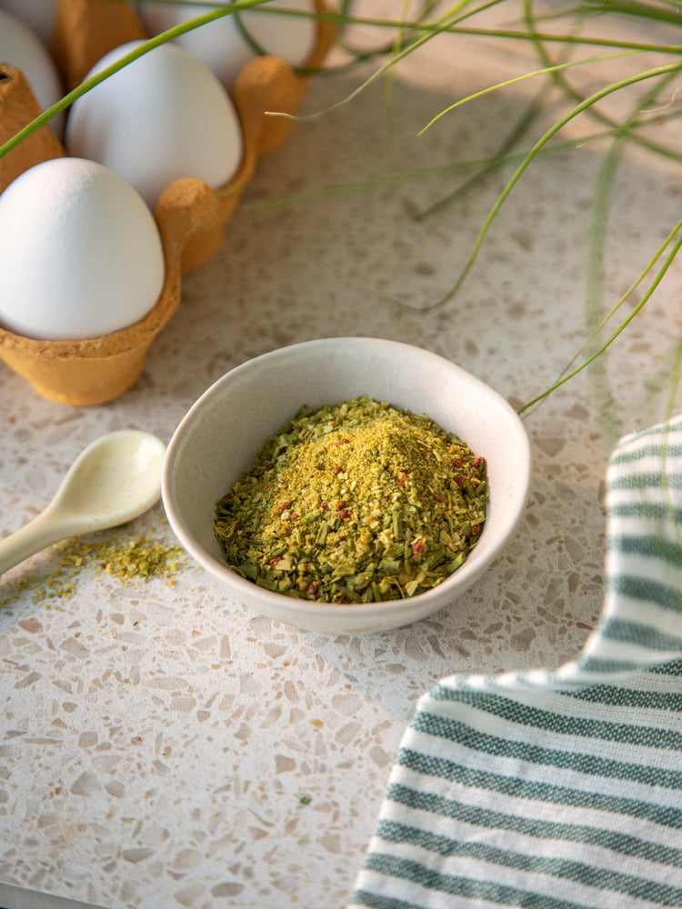 Egg seasoning salt