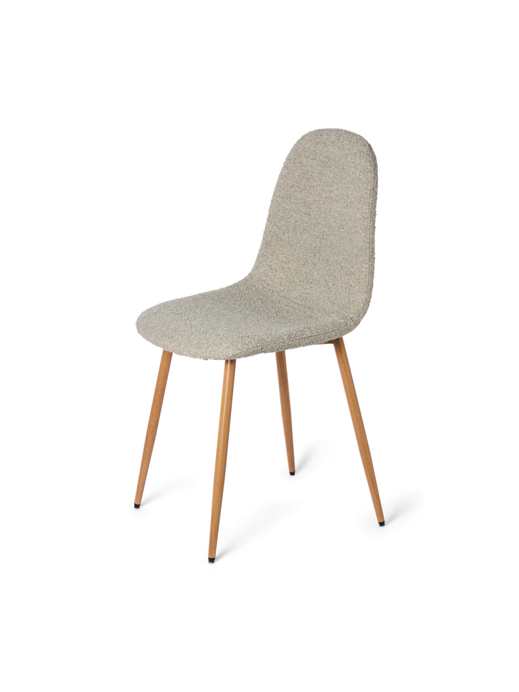 CLARA Bouclé dining chair