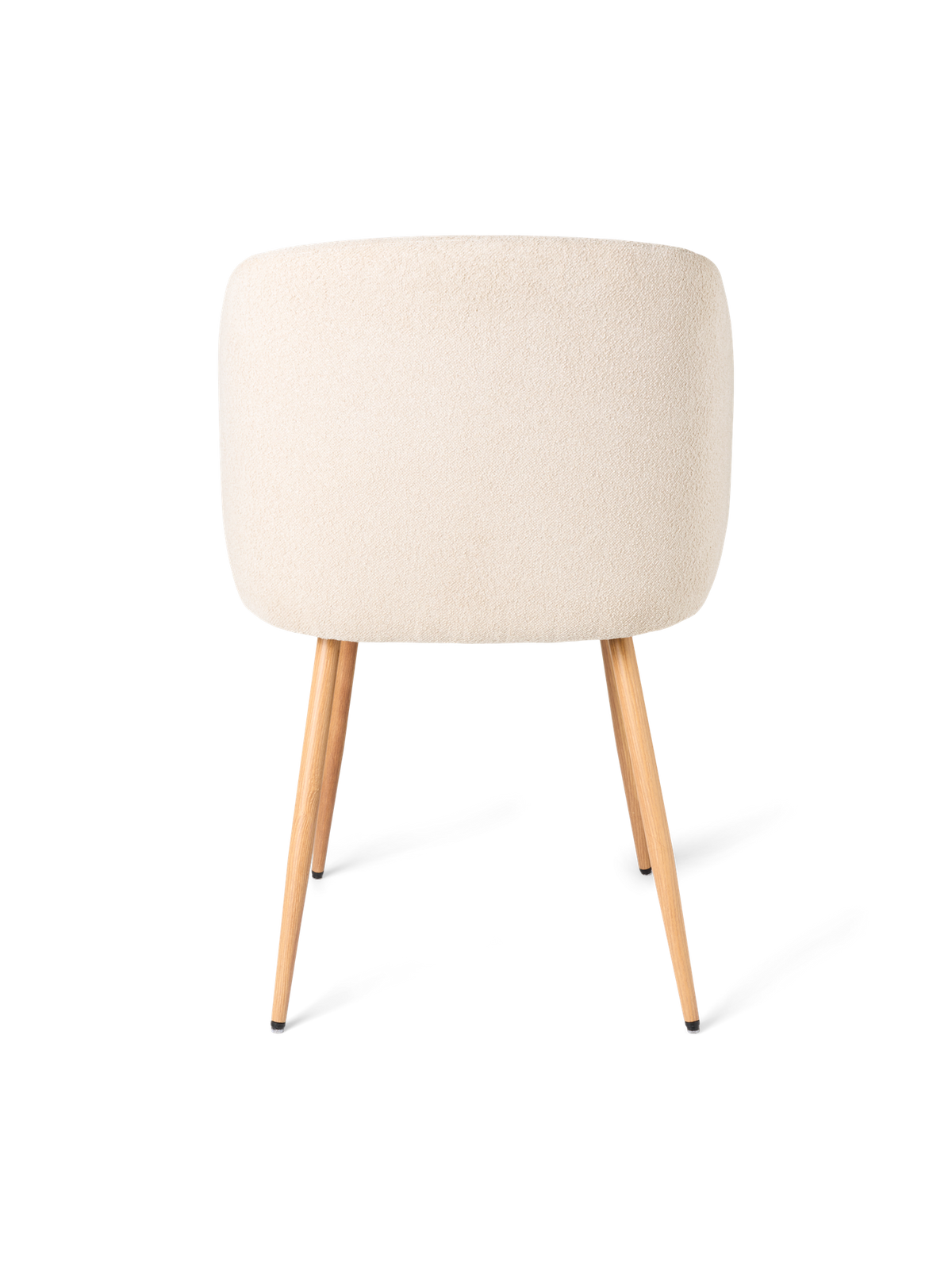 ANNA Bouclé dining chair with arm rest