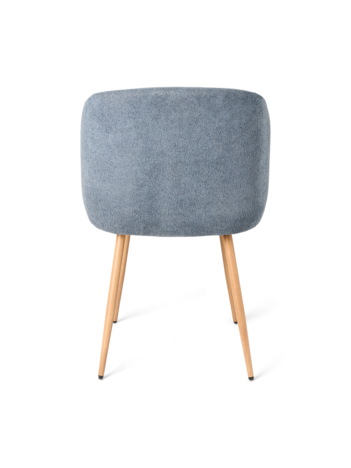 ANNA Bouclé dining chair with arm rest