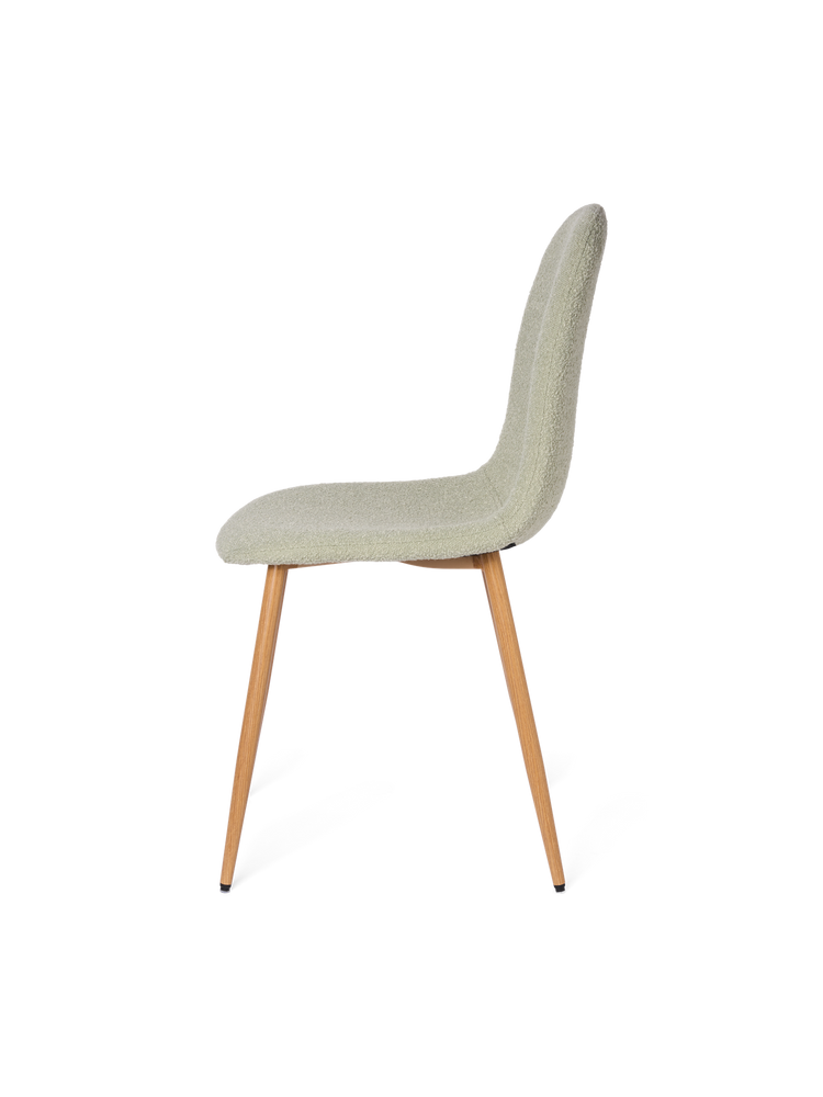 CLARA Bouclé dining chair