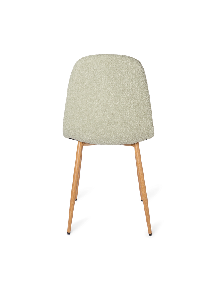 CLARA Bouclé dining chair