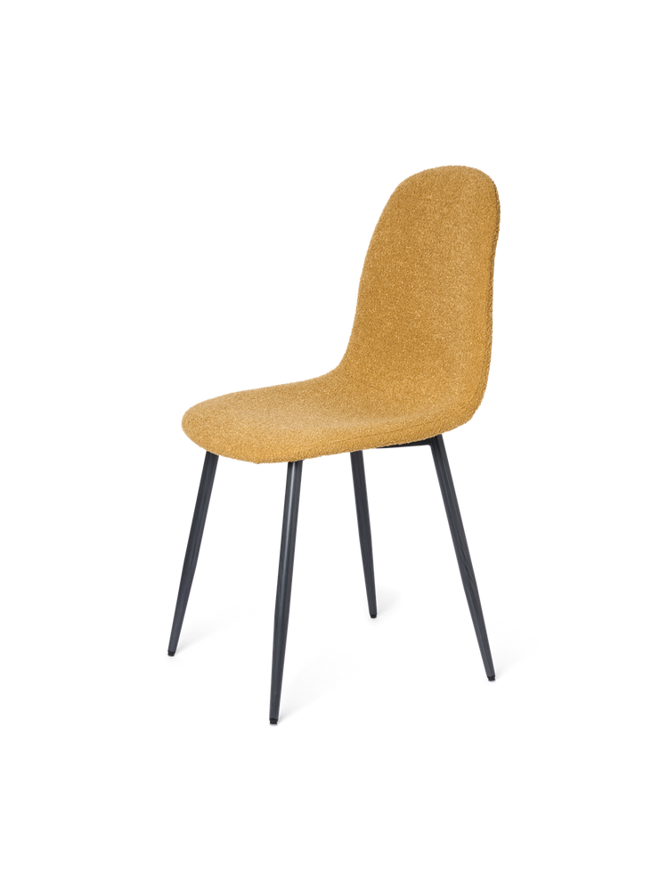 CLARA Bouclé dining chair