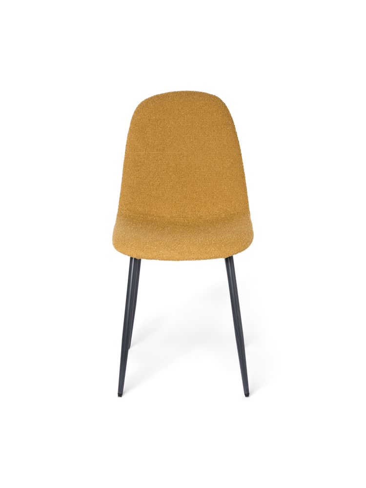 CLARA Bouclé dining chair