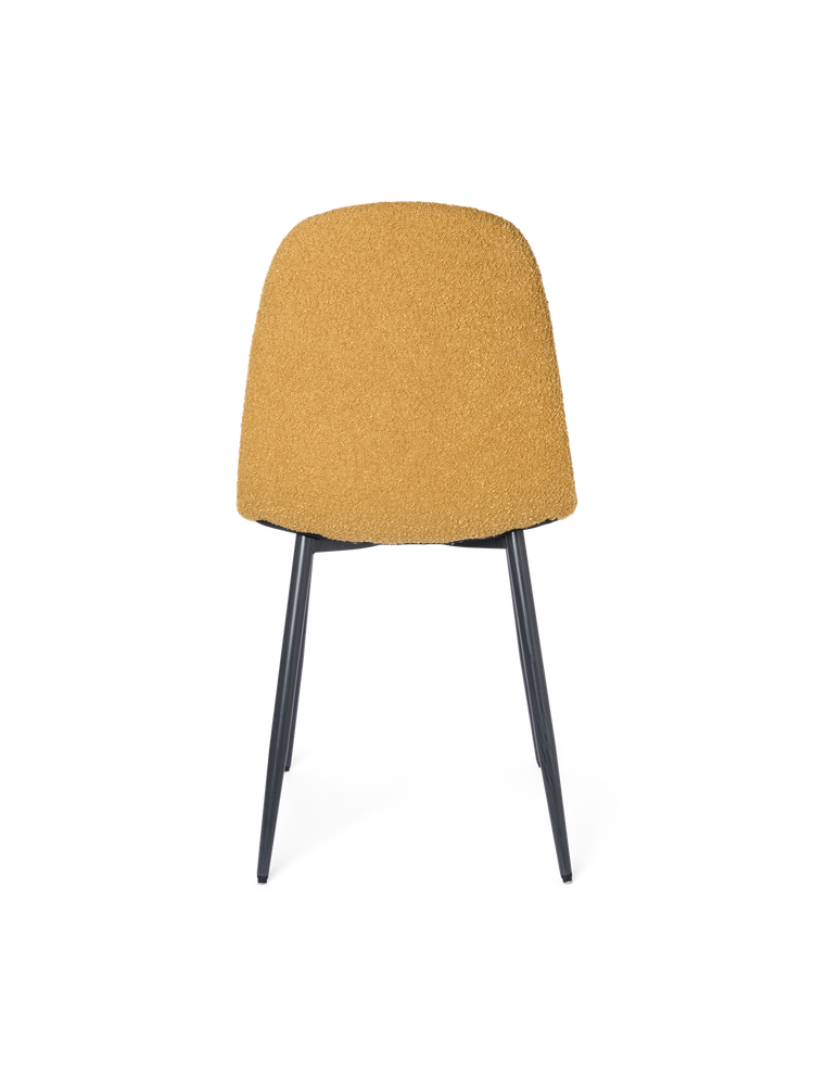 CLARA Bouclé dining chair