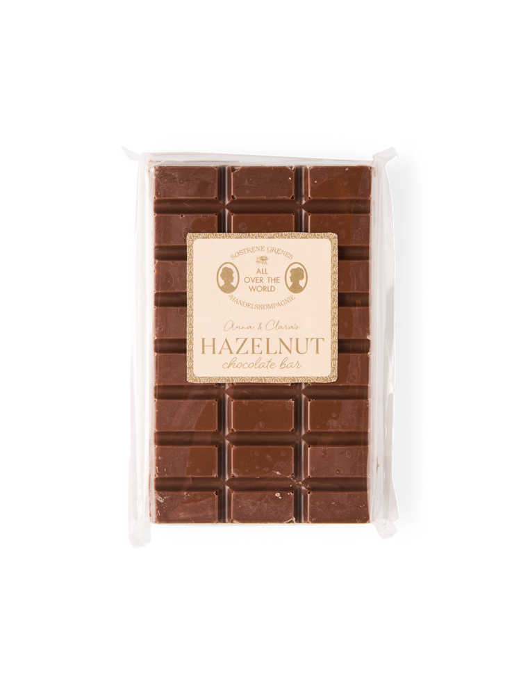 Hazelnut chocolate bar