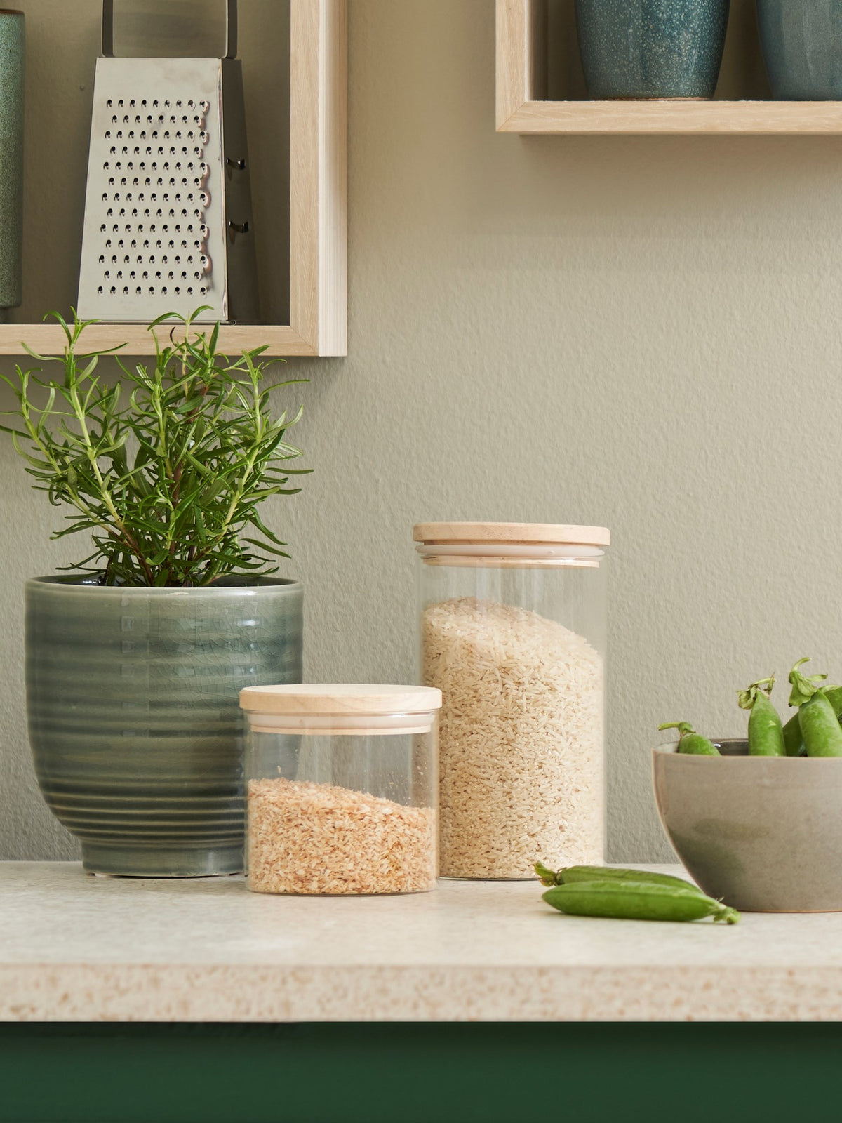 Jars with lid 960 ml