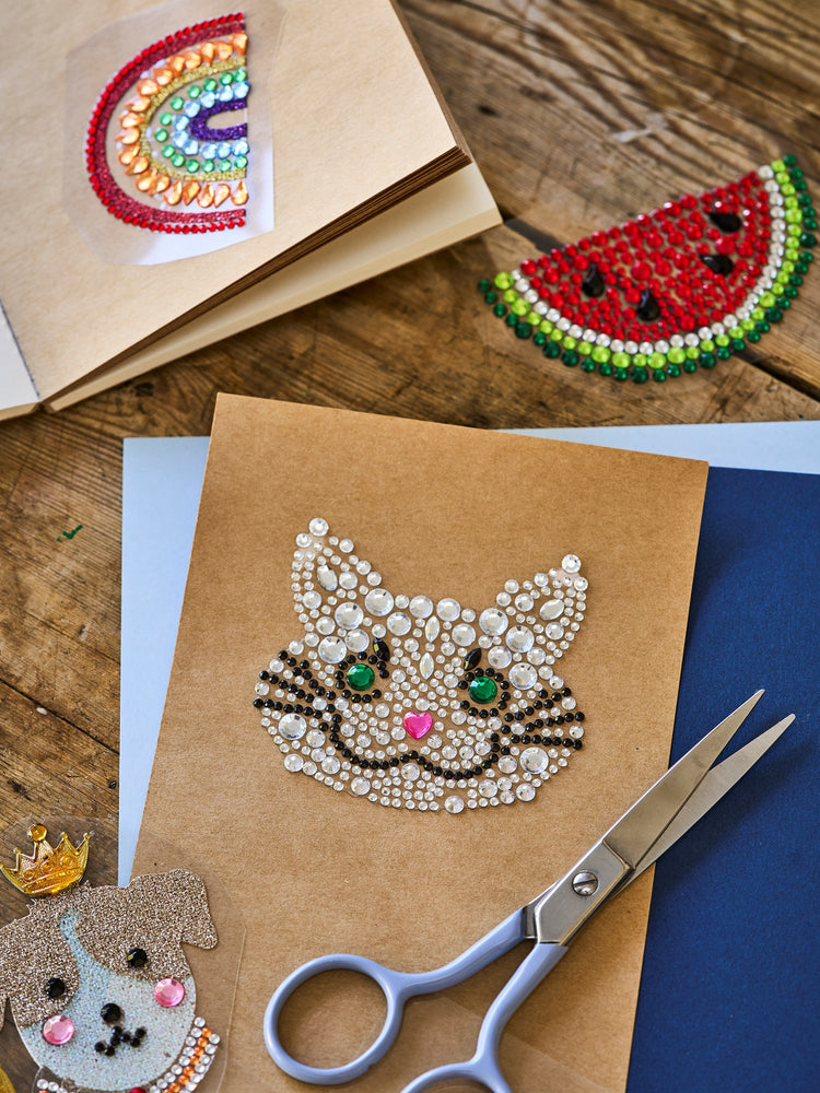 Gem stickers set