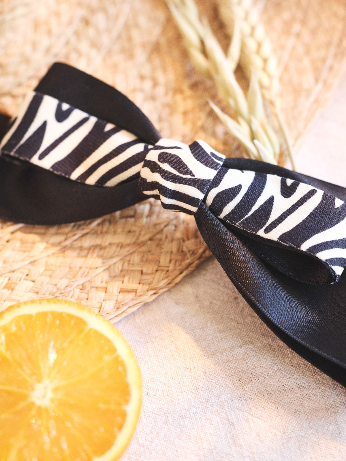 Hair clip bow