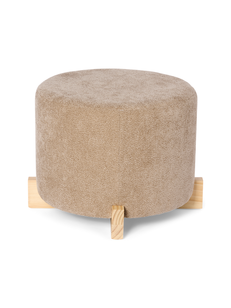 Pouffe with foot