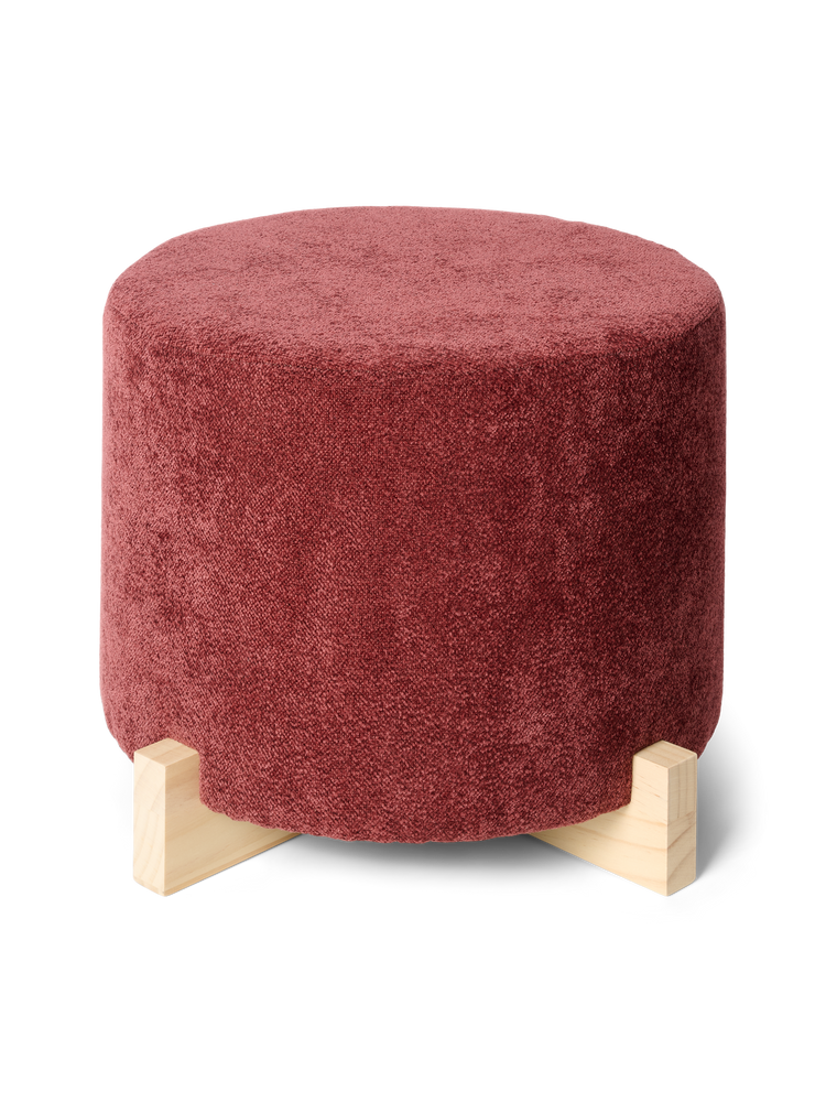 Pouffe with foot