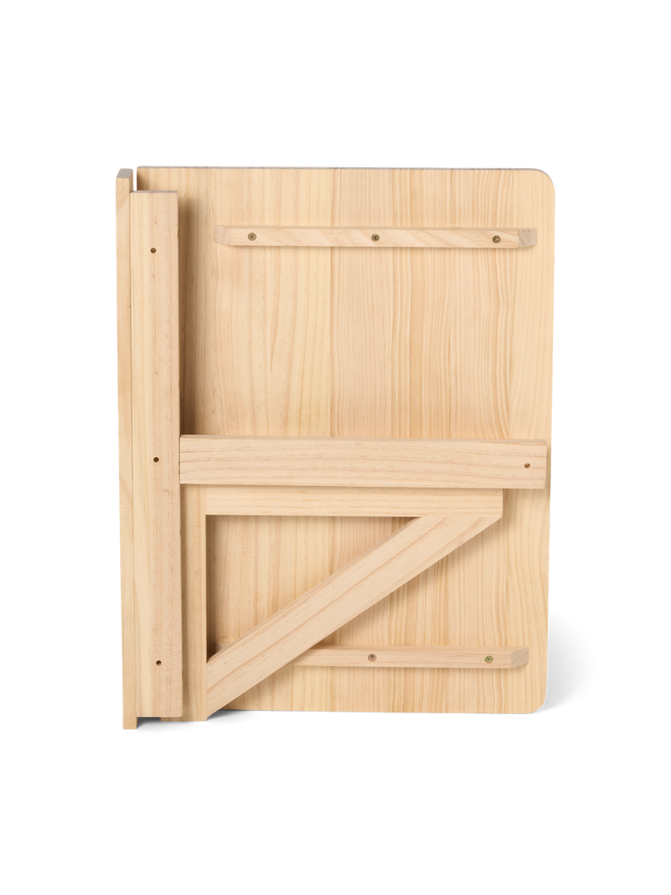 Foldable wall-mounted table