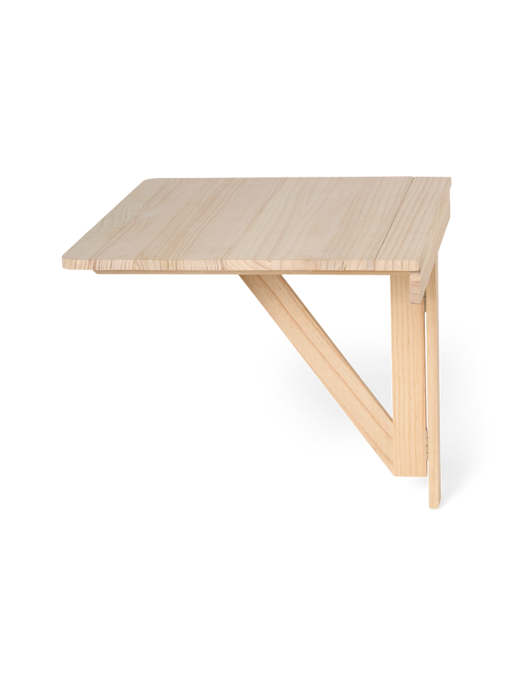 Foldable wall-mounted table