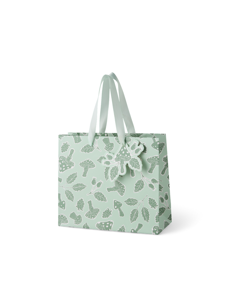 Gift bag with tag
