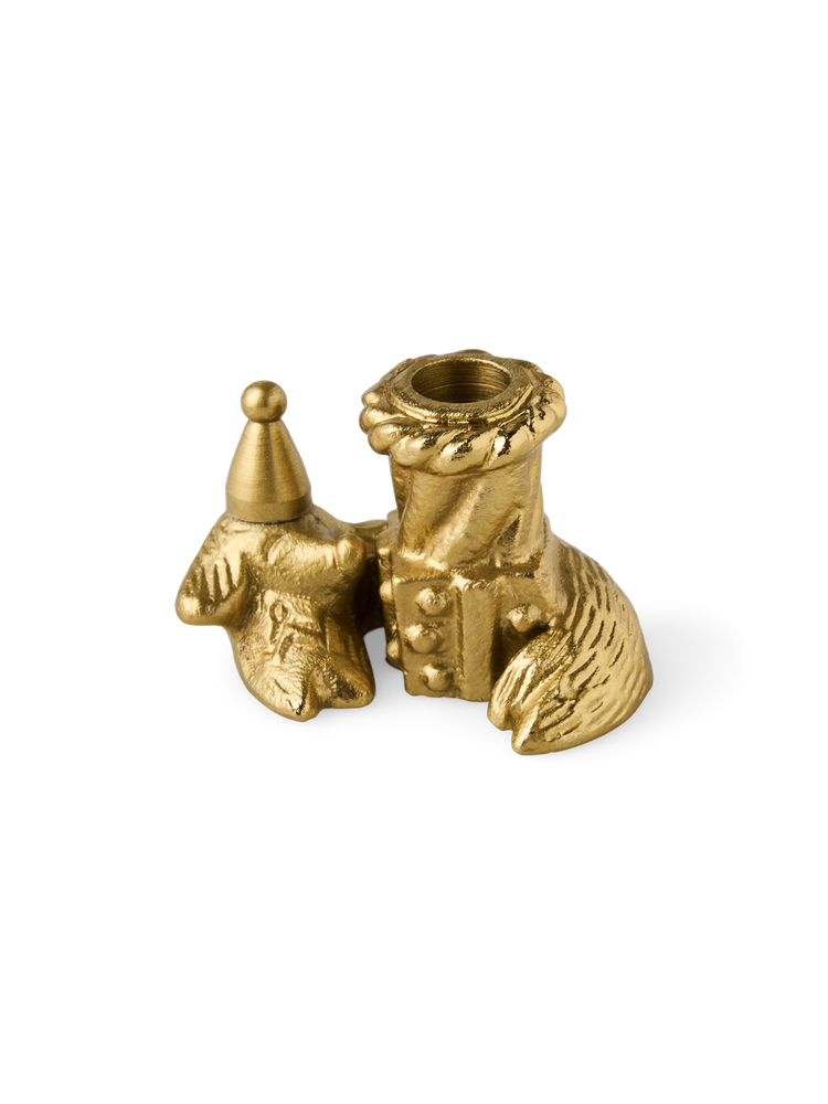 Dog birthday candleholder