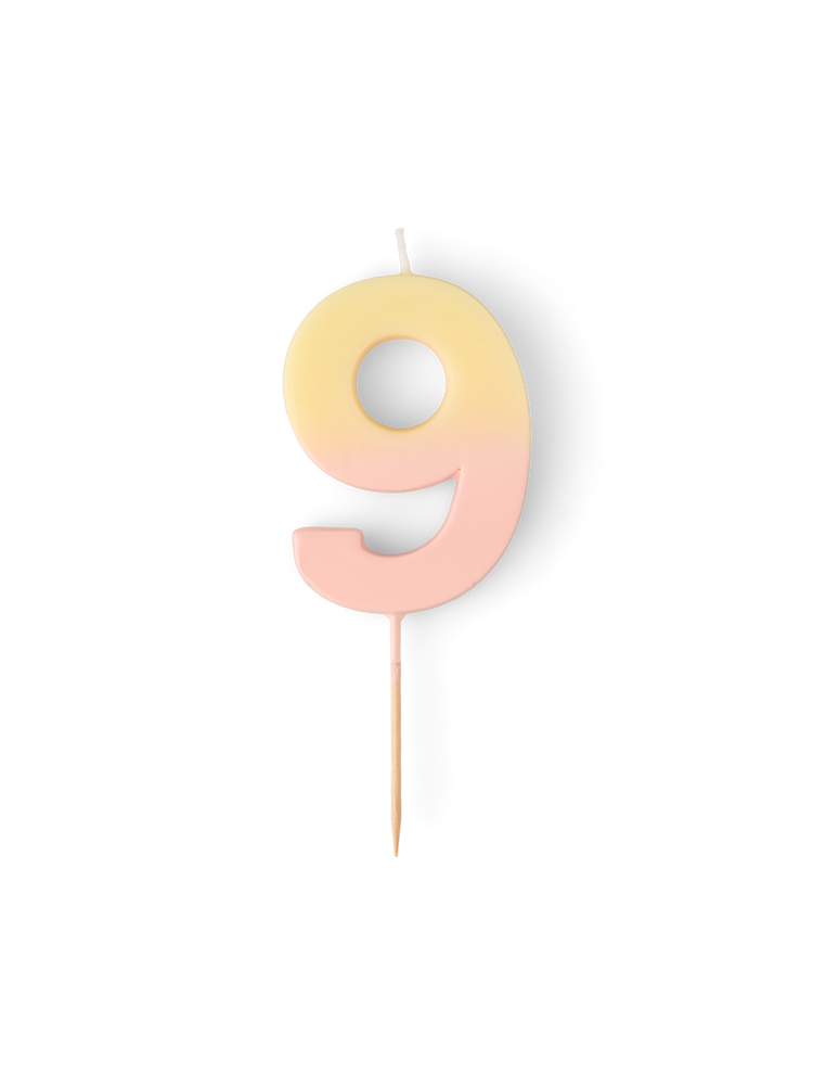 Cake candle 9
