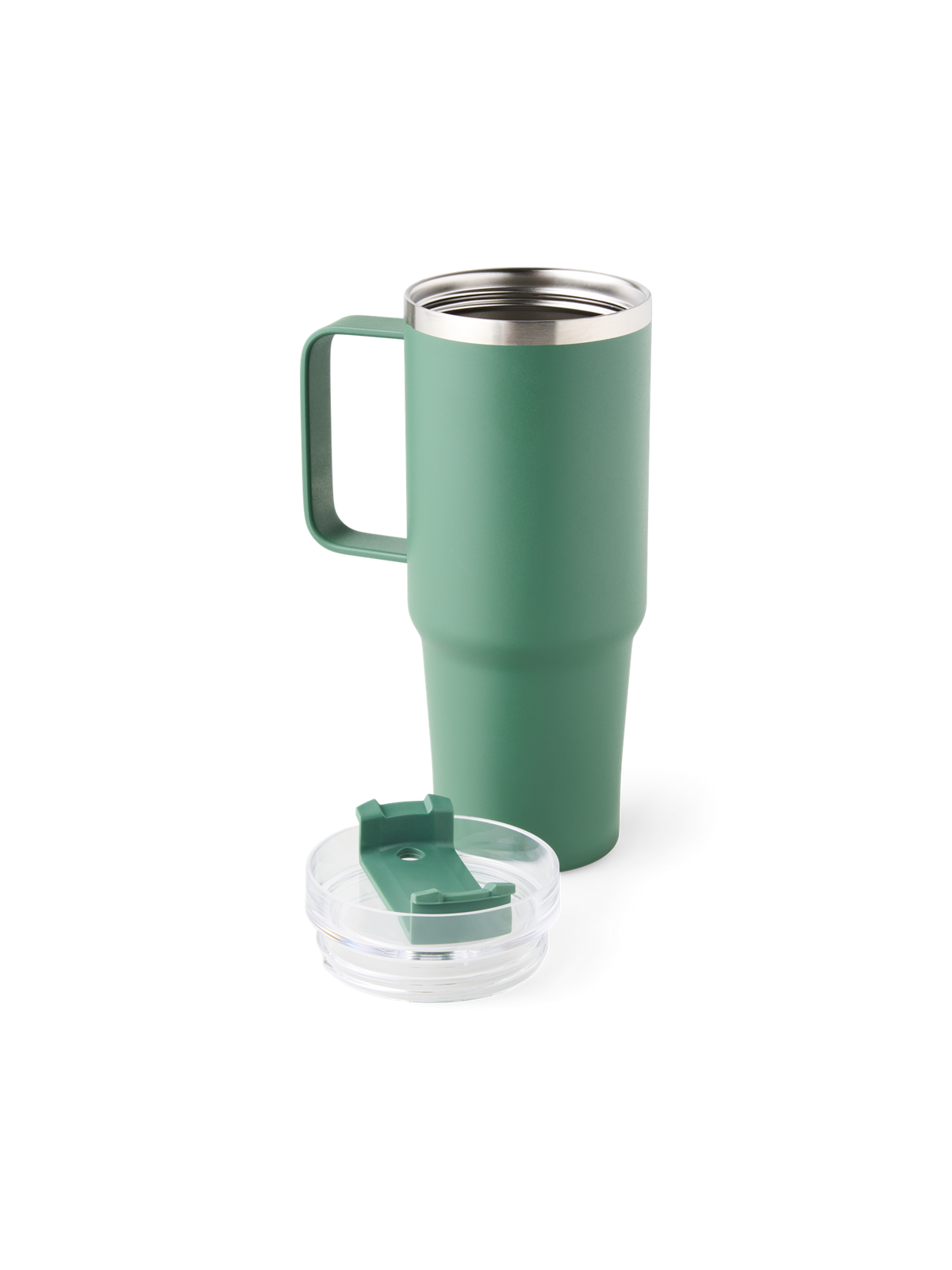 Tumbler with straw and handle 880 ml