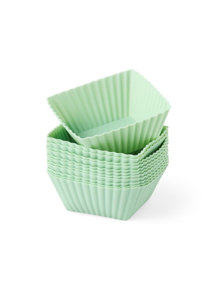Square muffin moulds