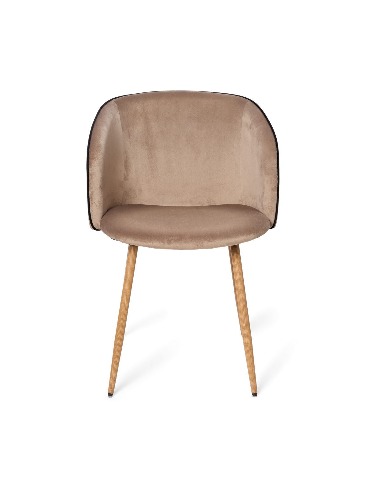 ANNA Velvet dining chair with arm rest